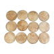 Mother-of-pearl bottle mats set