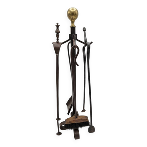 Ancien nécessaire de - fer laiton