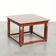 Table d'appoint/café design Art Déco carrée