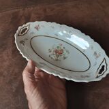 Authentic Julien Michelaud Limoges Porcelain Butter Dish