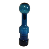 Bouteille en verre bleue