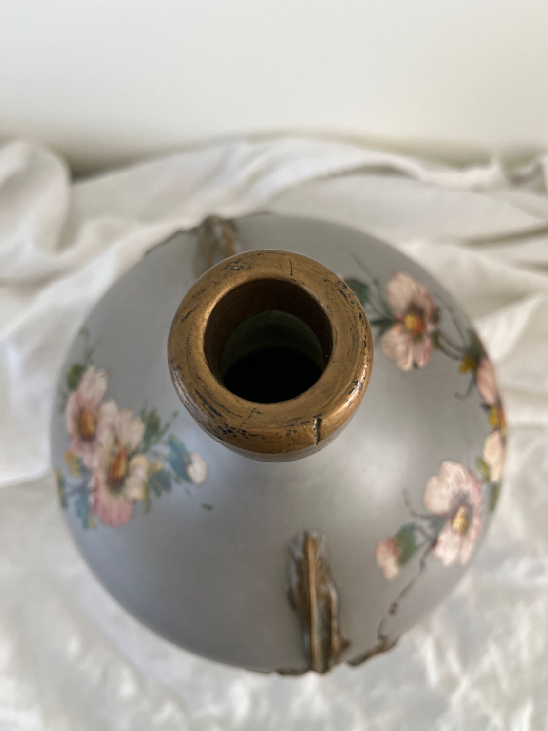Painted demijohn