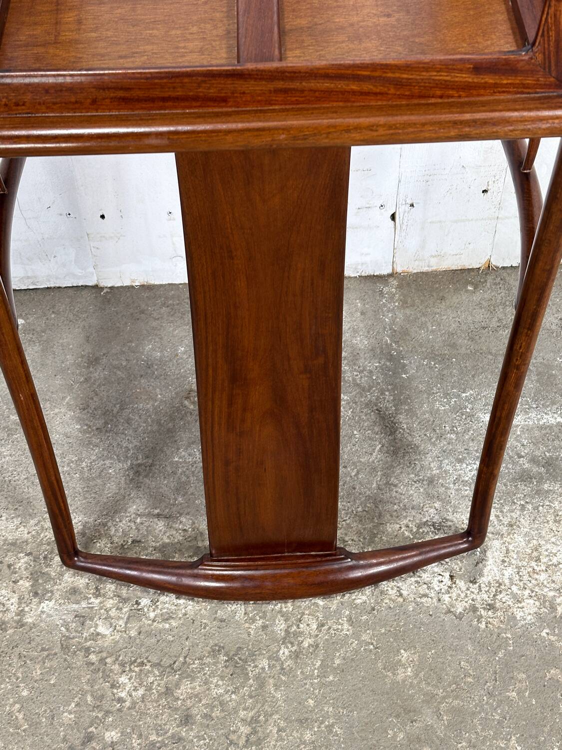 Sublime old teak armchair