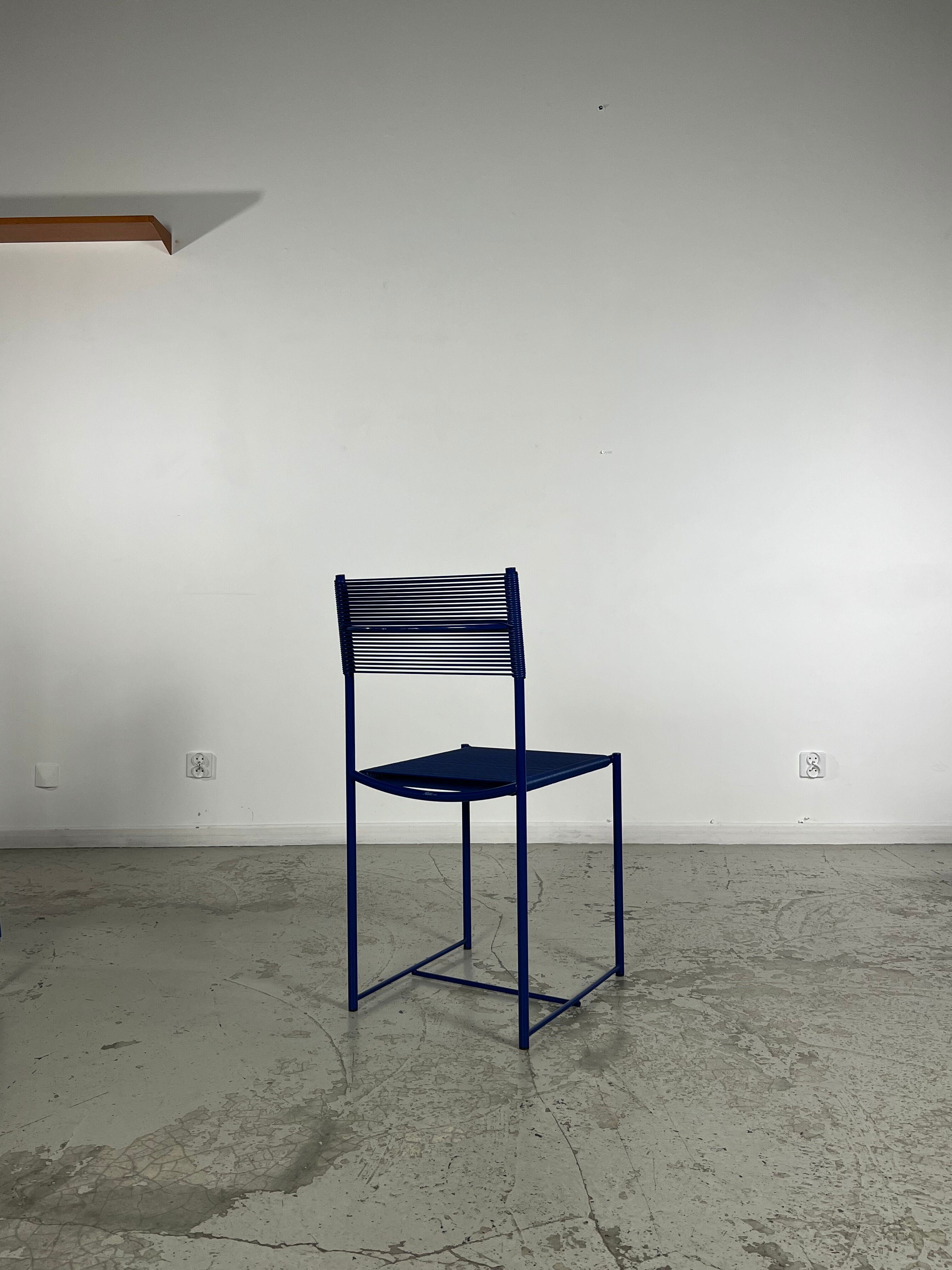 Set of 7 chairs Spaghetti 101 by Giandomenico Belotti for Alias 80s
