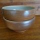 Set of 2 vintage stoneware bowls No. 1