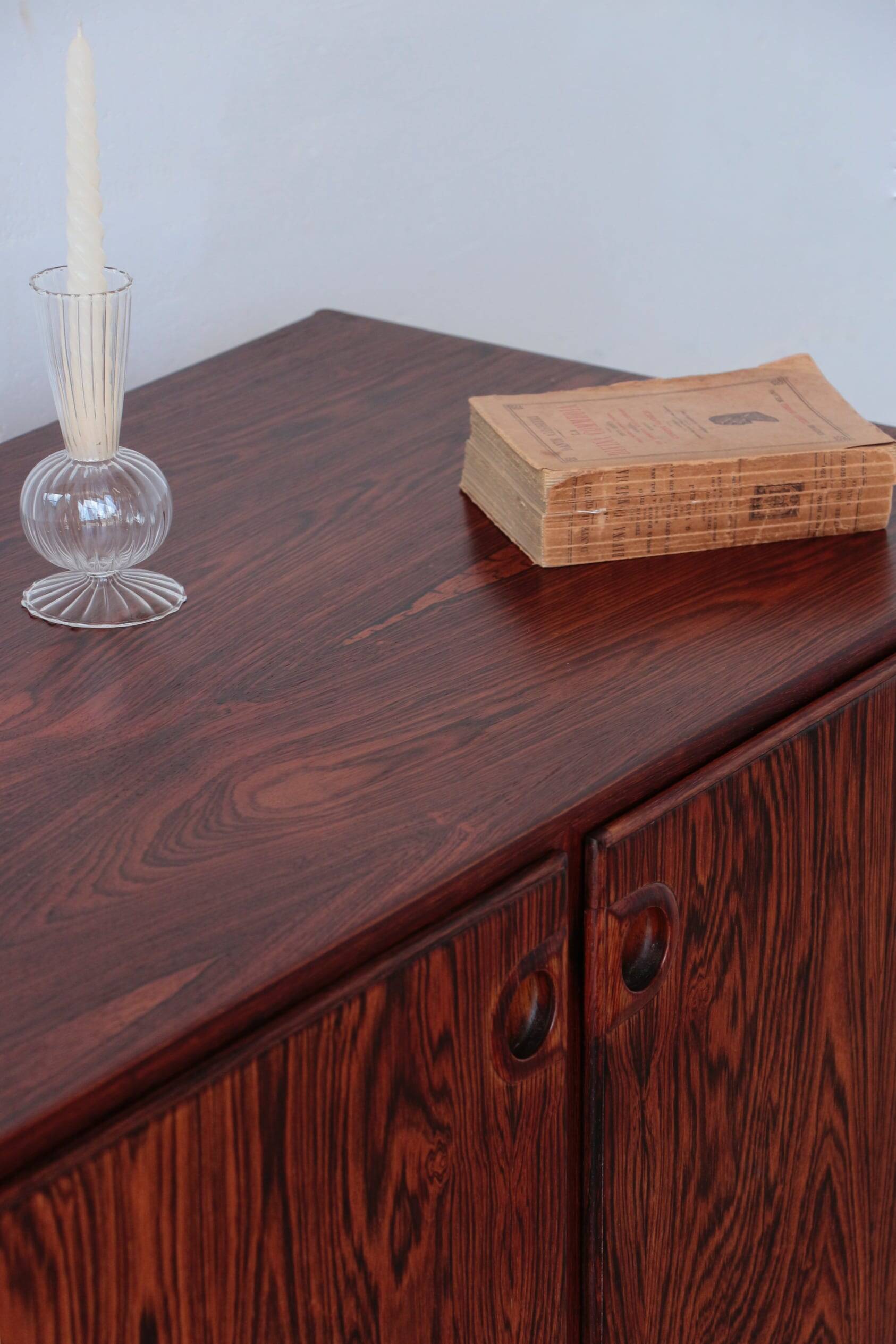 Enfilade vintage en palissandre – Design danois – Pièce unique
