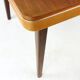 Extendable Square Dining Table In Walnut By Jitona, Czechoslovakia 1968