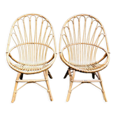 Fauteuils rotin