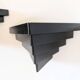 Pair of 1960s wall lights in perforated metal in the style of Mategot