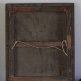 Tableau HST portrait of a child signed F. Badin 1901