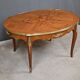 Rosewood marquetry coffee table, Louis XV style – Mid 20th century