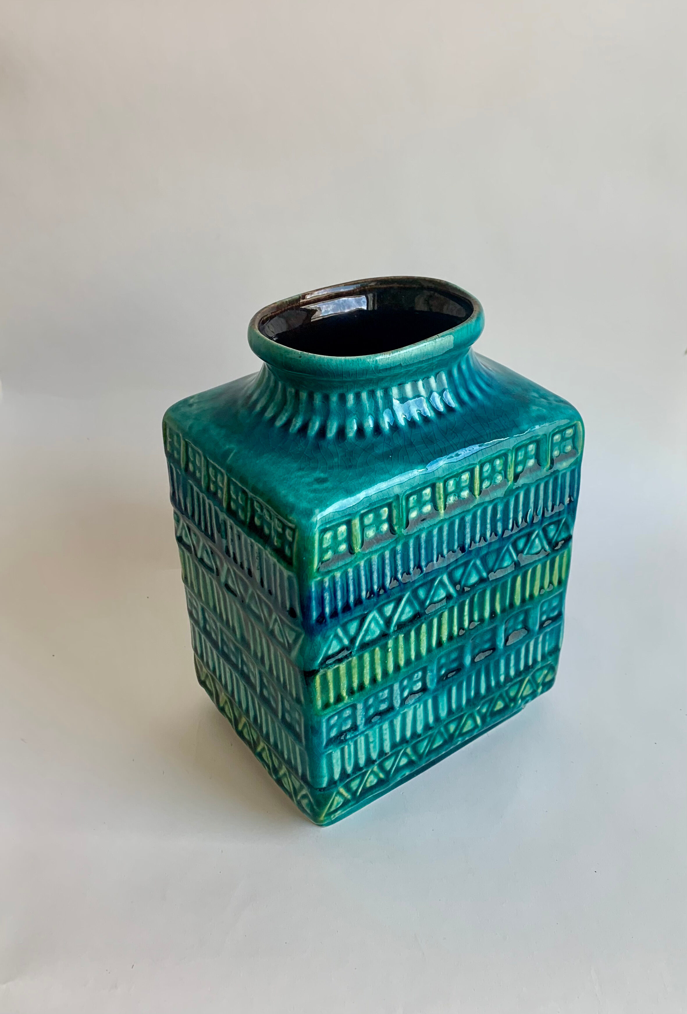 Keramik Vase Bay W.Germany, 1970s