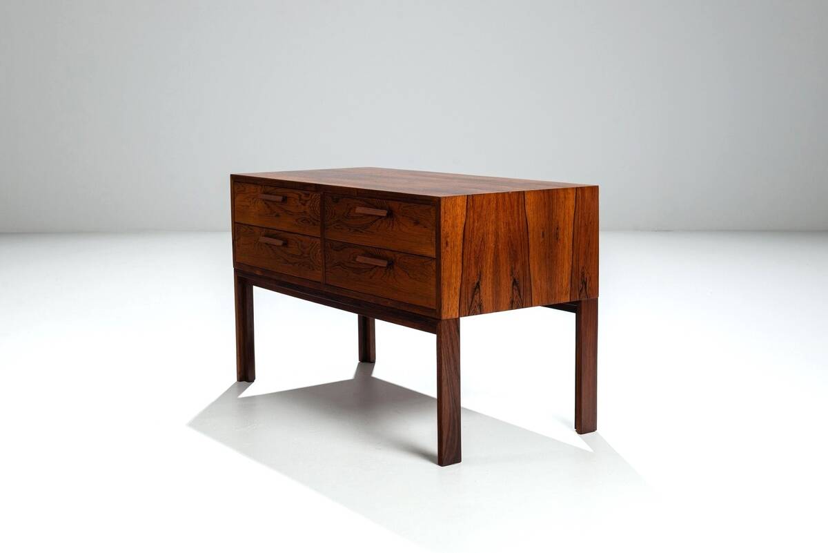 Commode en palissandre Kai Kristiansen pour Feldballes, Danemark 1960