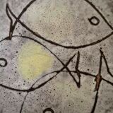 Pair of ceramic plates design 60s