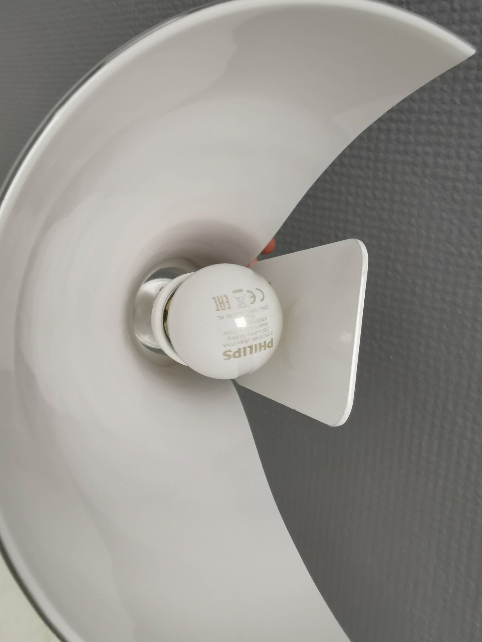 Holmegaard wall lamp, model ‘Horizon’, designed by Peter Svarrer Denmark