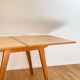 Table dépliante en bois, 1950