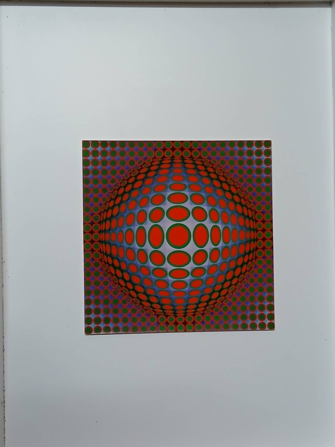 Kinetic Serigraph by Victor Vasarely - Éditions du Griffon 1970 - Op