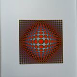 Kinetic Serigraph by Victor Vasarely - Éditions du Griffon 1970 - Op