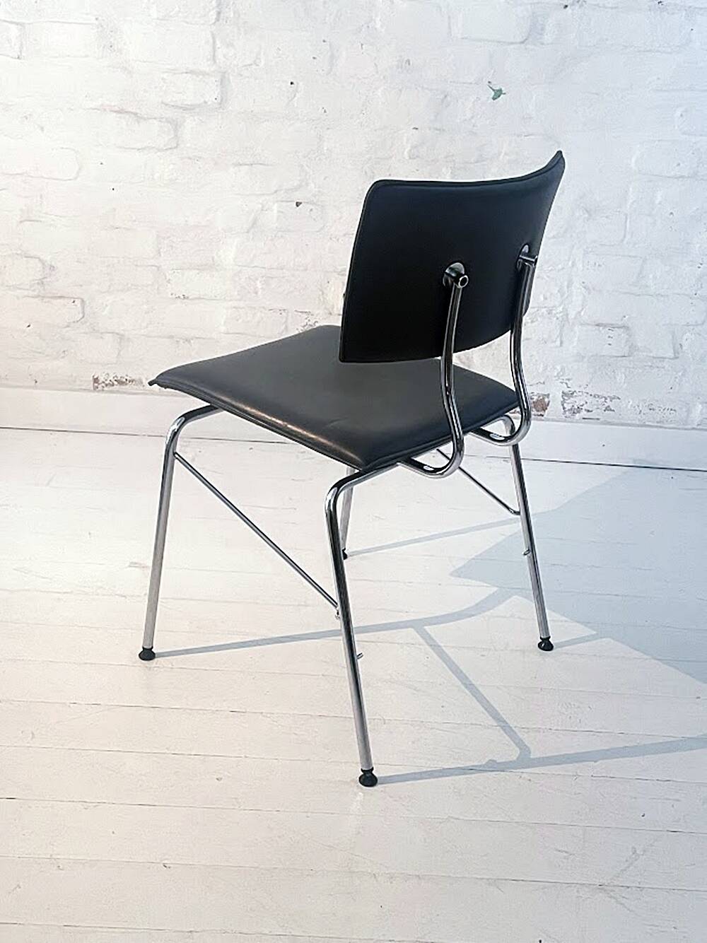 Sparta Leather Chair by Christoph Hindermann for Dietiker 1990s