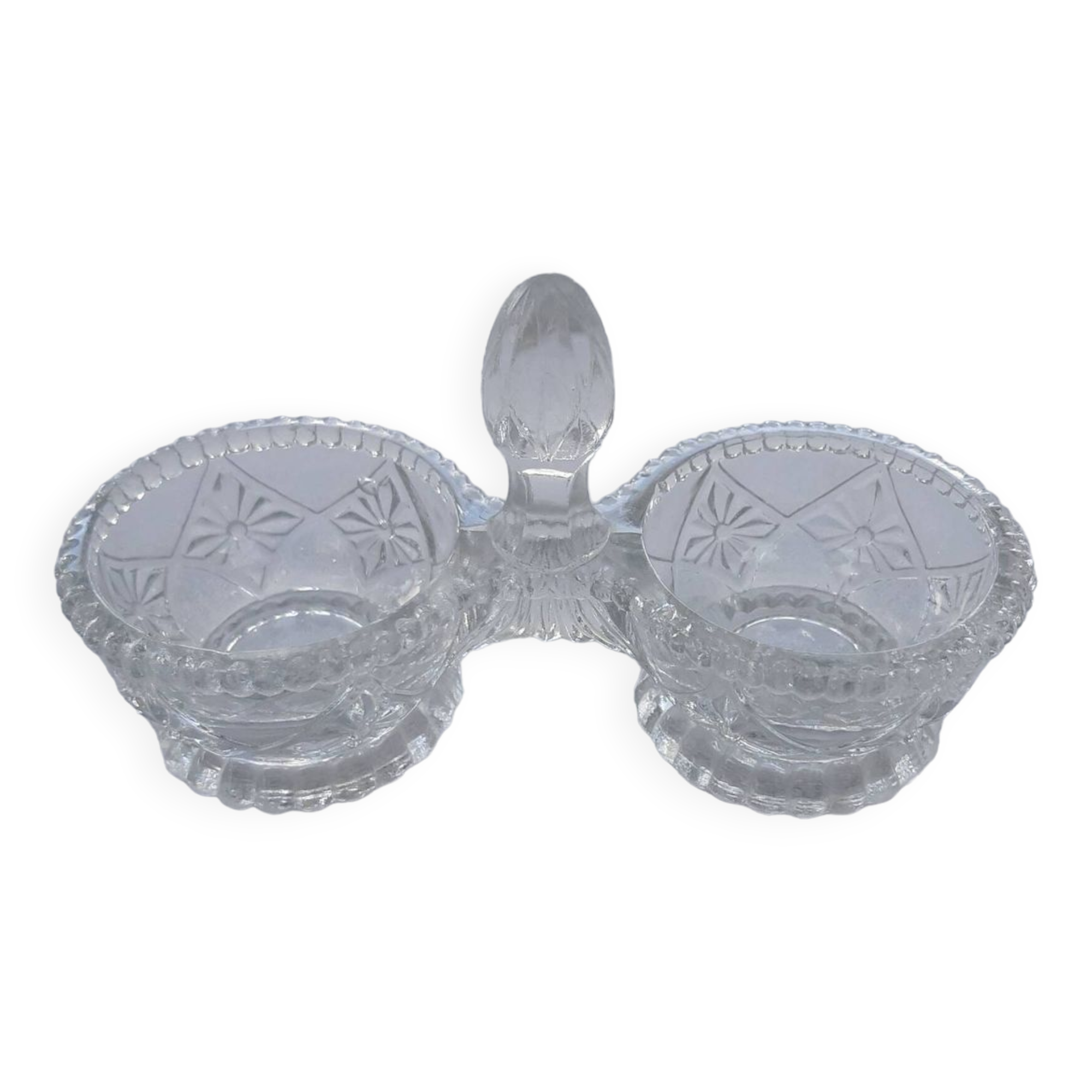 Old salt and pepper shaker signed portieux