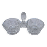 Old salt and pepper shaker signed portieux