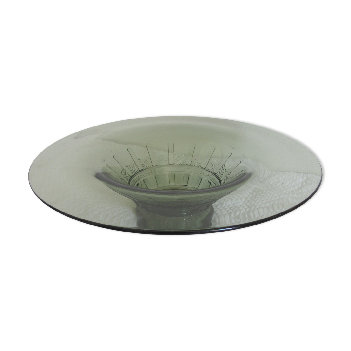 Great cut fruit in Crystal - Val St Lambert - Art deco