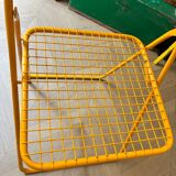 Chaise pilante jaune de Niels Gammelgaard pour IKEA 80's