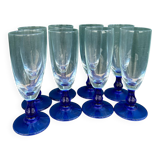 Lot de 8 flûtes