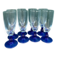 Lot de 8 flûtes