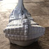 Vintage ceramic swan candy box