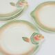 Set of 6 Digoin fish plates