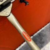 Vintage deckchair 1970 orange