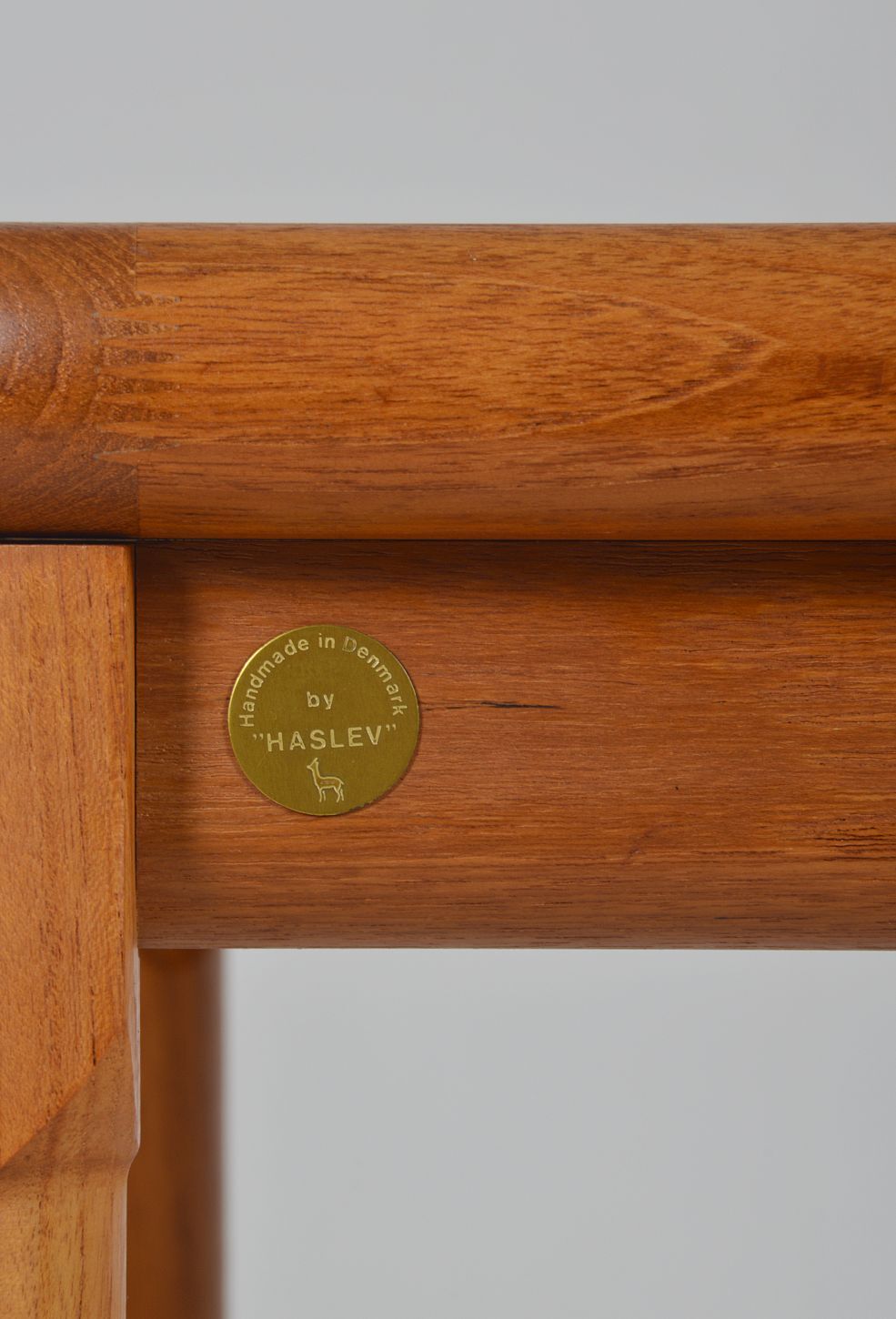 Coffee table with ceramic work by Tue Poulsen for Haslev Møbelsnedkeri, 1960s