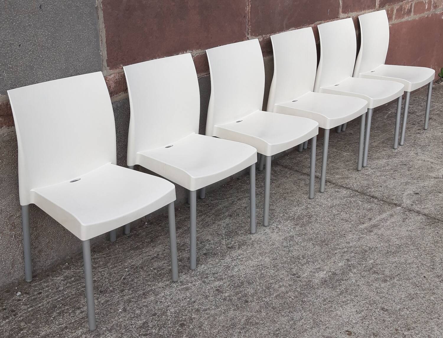 Chaises Pedrali "Ice 800" (Lot de 6)