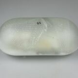 Lampe murale peill & putzler allemagne verre & métal space age design