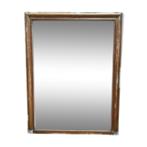 Miroir de cheminée Louis-Philippe | Bois doré | XIXe siècle