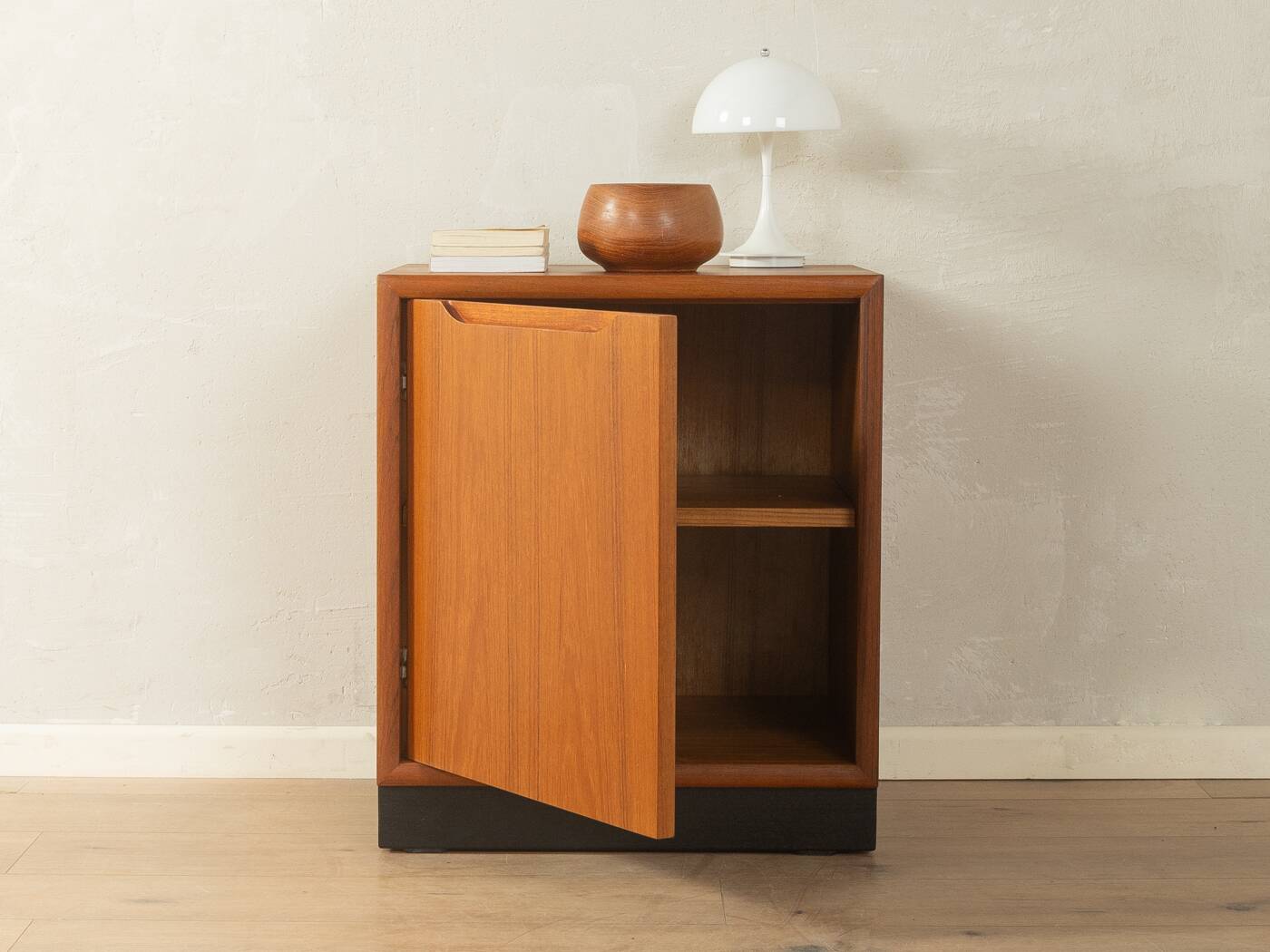 Classic chest of drawers from the 1960s with practical, closed storage space
