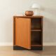 Classic chest of drawers from the 1960s with practical, closed storage space