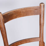 Original Art Deco Beech Chair, Fischel, Stable Construction, Czechia, 1920s