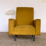 Vintage mustard yellow armchair