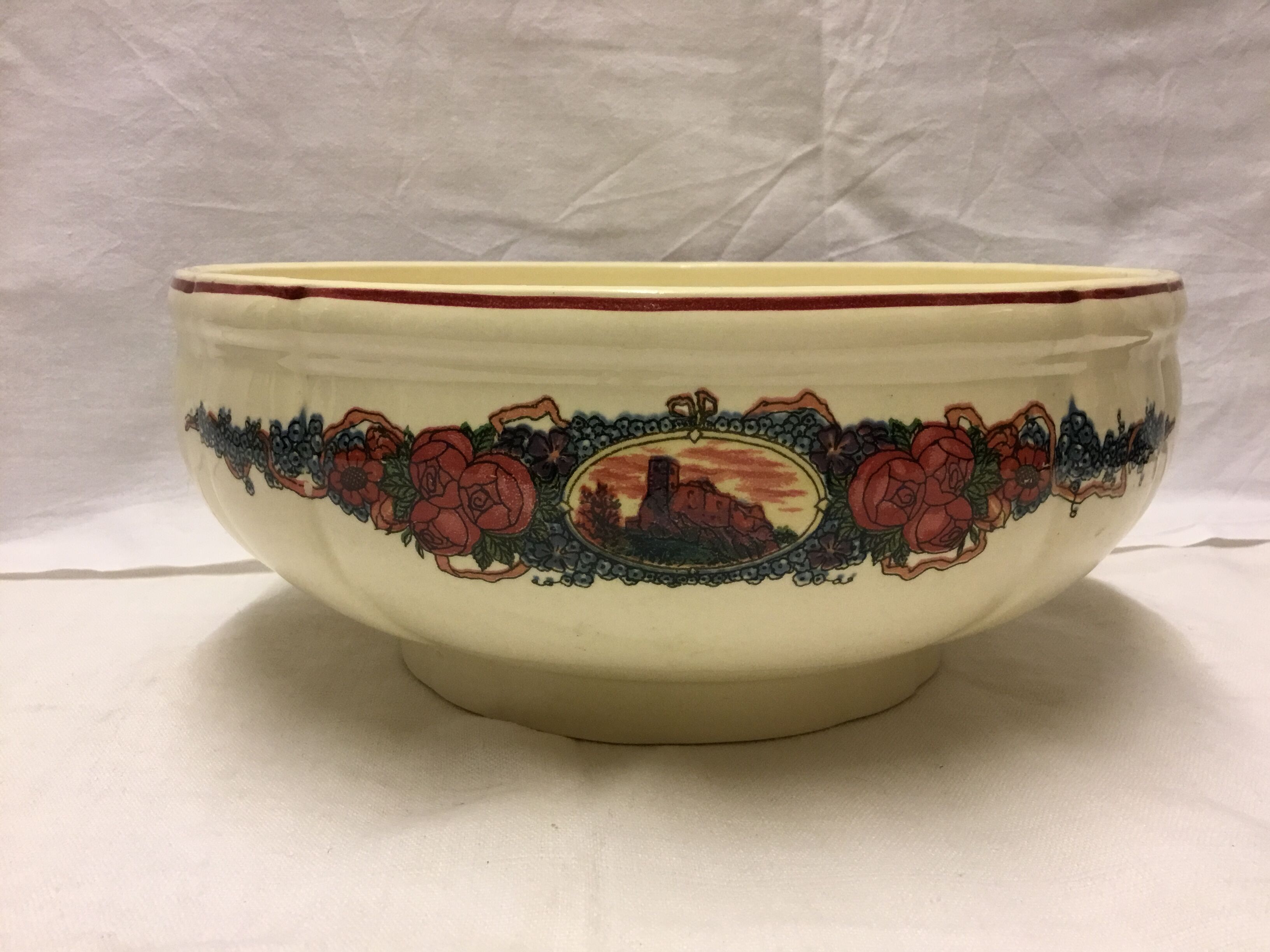 Salad bowl Sarreguemines Obernai