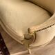 Louis XVI style patinated wooden basket sofa. Pierre Frey fabric. 19th century