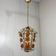 Glass flower hanging lamp 1950-60’s