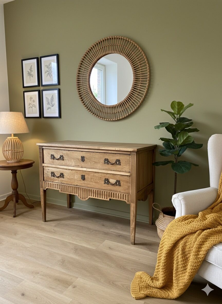 Commode sauteuse ancienne