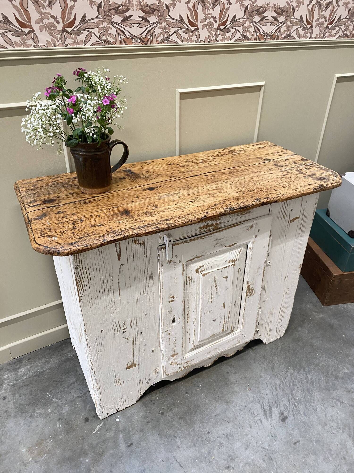 Small patinated buffet