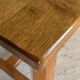 Vintage solid oak farm table