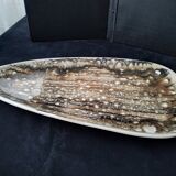 Ceramic fish dish from Niderviller model Ecume