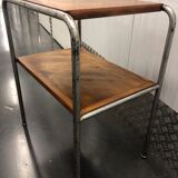 Bauhaus double wooden tray and tube structure around 1930