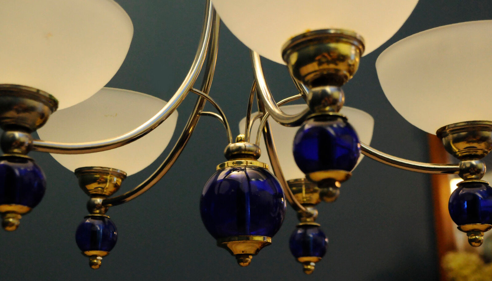 Italian chandelier signed