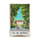 Original tourist poster "Ile de France" 62x100cm 1945